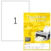 TopStick Nr. 8772 Klebeetiketten Label 100 Blatt A4 Blanko 199,6x289,1 mm