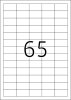 TopStick Nr. 8697 Klebeetiketten Label 100 Blatt A4 Blanko 38,1x21,2 mm