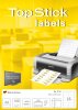 TopStick Nr. 8710 Klebeetiketten Label 100 Blatt A4 Blanko 96,5x33,9 mm