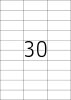 TopStick Nr. 8703 Klebeetiketten Label 100 Blatt A4 Blanko 70x29,7 mm