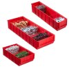 Allit ProfiPlus ShelfBox 400B rot Regal-Industriebox Kleinteilebox Box 456551