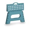 Zeller Klapphocker Klappsitz Küche Bad Haushalt 35x28x22 cm eisblau 13032