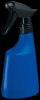 Geli Sprüher mit Messingdüse Sprühflasche Handdruck Kanne versprühen 0,5 l Blau