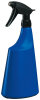 Geli Sprüher mit Messingdüse Sprühflasche Handdruck Kanne versprühen 1 l Blau