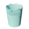 Blumentopf LUZIA Mintgrün 11 cm Pflanztopf Übertopf Kunststoff rund bunt