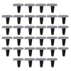 Palisade flach 3,8 m Rasenkante Beeteinfassung Beetumrandung Steingrau