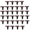 Palisade flach 3,8 m Rasenkante Beeteinfassung Beetumrandung Braun