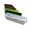 Set Blumenkasten ALZIRA + Untersetzer 80 cm terrakotta Balkonkasten Pflanzkasten
