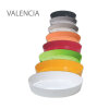 Untersetzer VALENCIA Ø12 cm curry Tropfschale Untertopf Kunststoff rund