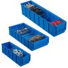 Allit ProfiPlus ShelfBox 300/400/500 S/B blau Industrie Regal Kleinteilebox