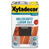 Xyladecor Holzschutzlasur 2in1 Ebenholz 2,5 l lösmittelbasiert Außen Holzschutzmittel