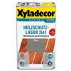 Xyladecor Holzschutzlasur 2in1 Grau 2,5 l lösmittelbasiert Außen Holzschutzmittel