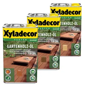 Xyladecor Gartenholz Öl 2,5 l Rötlich / Natur...