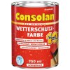 Consolan Wetterschutzfarbe 750 ml Deckend Außen Holzschutzlack Imprägnierung