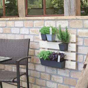 Geli EASY Pflanzgefäß für Europaletten Pflanztopf Rosa Blumentopf 10x14 cm