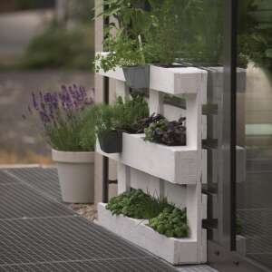 Geli EASY Pflanzgefäß für Europaletten Pflanztopf Rosa Blumentopf 10x14 cm