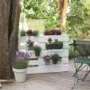 Geli EASY Pflanzgefäß für Europaletten Pflanztopf Rosa Blumentopf 18 x 14 cm