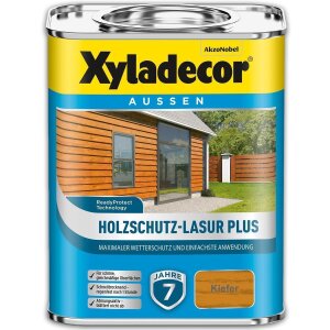 Xyladecor Holzschutz-Lasur PLUS Kiefer 750 ml...