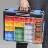 Allit EuroPlus Pro K44/23 Profi Kleinteilekoffer Box Kasten Transparenter Deckel