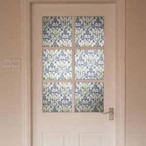 d-c-fix Klebefolie Minster Blau Selbstklebende Fensterfolie Dekor 200 x 45 cm