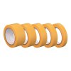 Washi Tape Gold Premium 50m Abklebeband 19/25/30/38/50 mm Reispapierband Temperaturbeständig Lackieren Dünn Nassfest