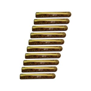 10x Ankerstange M12 x 160 mm Edelstahl A4 Verbundanker +...