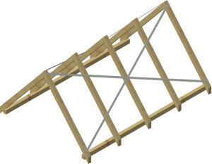 50 m ALBERTS Windrispenband Lochband Flachverbinder Rolle Stahl verzinkt 60x2 mm