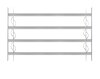 ALBERTS Fenstergitter Secorino Style verstellbar 1500x600 mm mit Zubehör