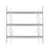 ALBERTS Fenstergitter Secorino Style verstellbar 650x450 mm mit Zubehör