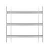 ALBERTS Fenstergitter Secorino Basic verstellbar 650x450 mm mit Zubehör