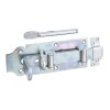 ALBERTS Schlossriegel Stalltür Torriegel Schieber Rolle Stahl verzinkt 200x80 mm