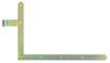 ALBERTS Winkelband Torband Laden unten Rolle Ø 16 Stahl verzinkt 400x600x40 mm