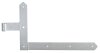 ALBERTS Winkelband Torband Laden unten Rolle Ø 13 Stahl verzinkt 250x400x40 mm