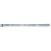ALBERTS Ladenband Torband Beschlag Stahl verzinkt Rolle Ø 16 mm Maße 783x40 mm