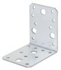 6x ALBERTS Winkelverbinder Stuhlwinkel Bauwinkel Stahl verzinkt 90x90x60 mm