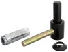 ALBERTS Kloben Torhaken Einschrauben Stahl Tauchlack Dorn Ø 14 mm Länge 65 mm