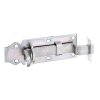 ALBERTS Schlossriegel Torriegel Schieber gekröpft Stahl verzinkt 120x44 mm