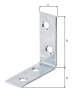 12x ALBERTS Verbinder Stuhlwinkel Bauwinkel Stahl verzinkt 40x40x15 mm