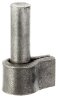 ALBERTS Kloben Torhaken Anschweißen Stahl Höhe 75 mm Dorn Ø 16 mm Länge 30 mm