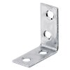 12x ALBERTS Verbinder Stuhlwinkel Bauwinkel Stahl gelb verzinkt 30x30x14 mm