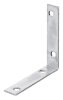 8x ALBERTS Winkelverbinder Stuhlwinkel Bauwinkel Stahl verzinkt 75x75x16 mm