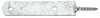 ALBERTS Zaunriegel Beschlag Lasche Verbinder Zaunbau Stahl verzinkt 150x30 mm