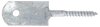 ALBERTS Zaunriegel Zaunbeschlag Lasche Verbinder Zaunbau Stahl verzinkt 60x30 mm