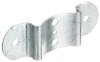 ALBERTS Zaunriegel Beschlag Pfosten Palisade Rundholz Stahl verzinkt 121x40 mm