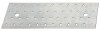 ALBERTS Lochplatte Lochblech Nagelplatte Flachverbinder Stahl verzinkt 240x80 mm