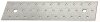 ALBERTS Lochplatte Lochblech Nagelplatte Flachverbinder Stahl verzinkt 240x60 mm
