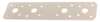 ALBERTS Flachwinkel Holzverbinder Lochplatte Stahl weiß beschichtet 180x40 mm