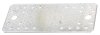 ALBERTS Flachwinkel Verbinder Lochplatte Nagelplatte Stahl verzinkt 172x65 mm