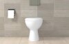 fischer WC-Befestigung mit Schraube, Dübel und Abdeckkappe 8x80 mm (2 Stück)