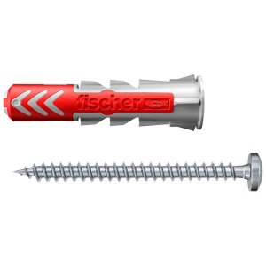 fischer Universaldübel DuoPower 6x30 mm mit Rand (12 Stück) 535254